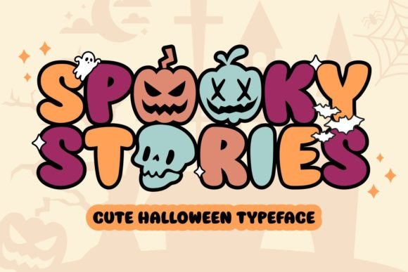 A Display Font Full of Halloween Charm for Makers