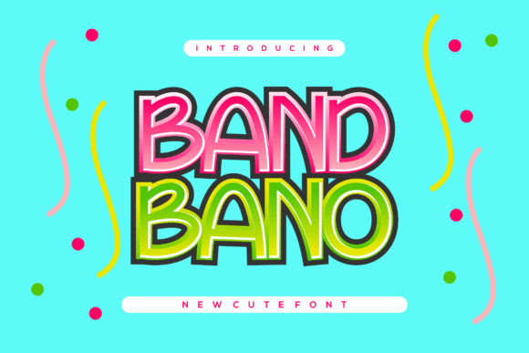 Bandbano: A Friendly Display Font for Thoughtful Editorial Design