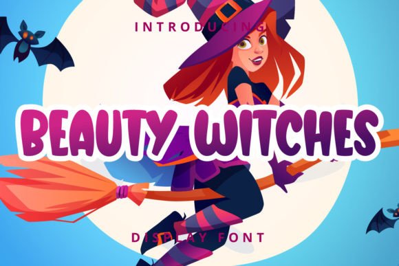 Beauty Witches: A Display Font for Playful, Professional Branding