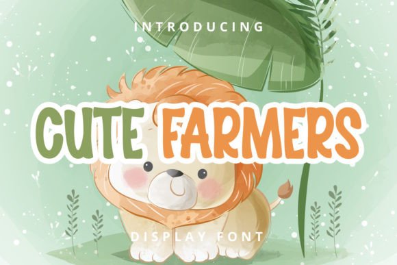 Cute Farmers Font: A Playful Choice for Editorial Projects