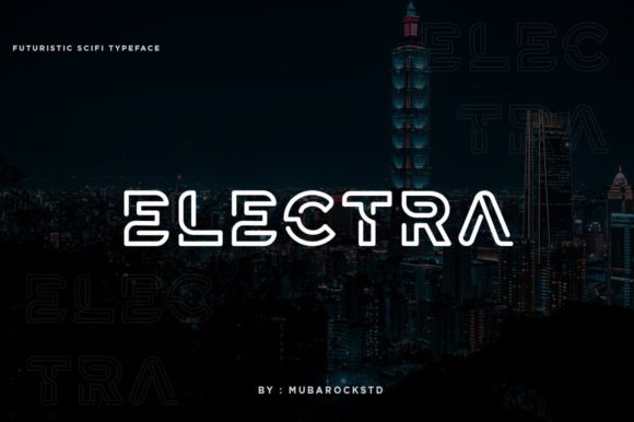 Electra Font: A Minimalist Display Typeface for Branding
