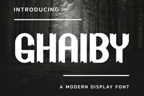 Ghaiby: A Playful Display Font for Campaign Headlines That Pop