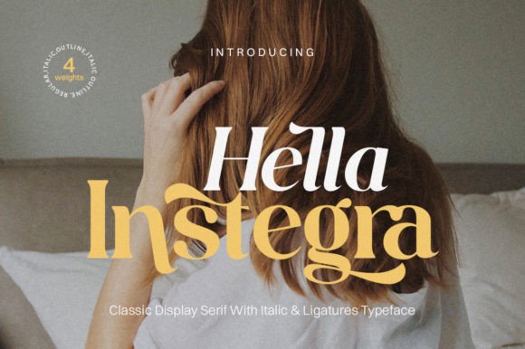 Hella Instegra: A Maker’s Favorite Display Typeface
