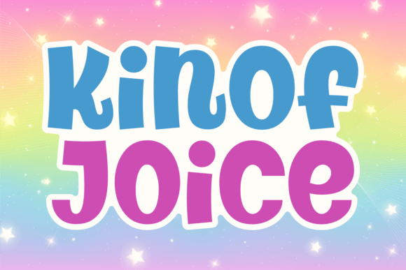 Kinof Joice: A Display Font with Quiet Confidence