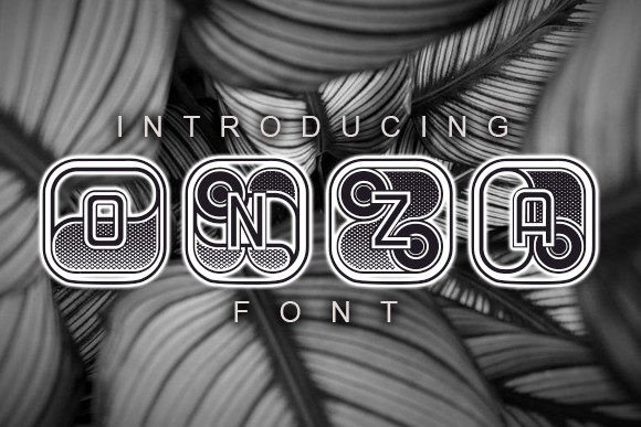 Onza: A Bold Display Font for Modern Web Design