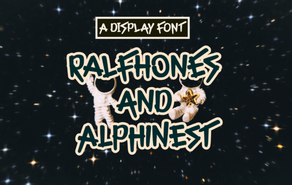 Ralfhones: A Playful Display Font That Delivers Charm at First Glance