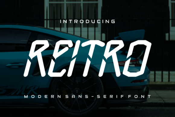 Reitro: A Display Font That Makes Your Campaign Stand Out