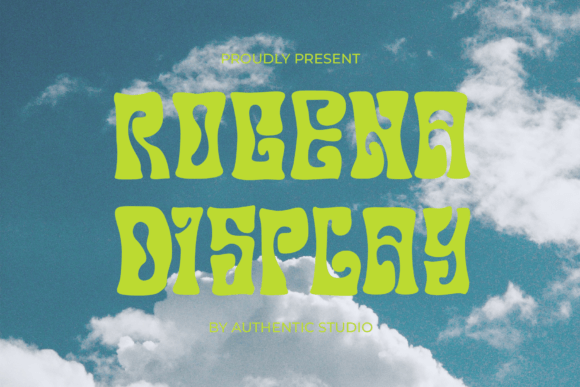 Rogena: A Groovy Display Font for Scroll-Stopping Campaigns