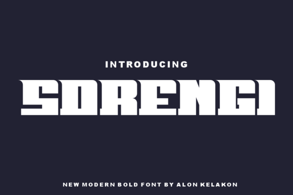 Sorengi: A Bold Display Font That Elevates Web Design