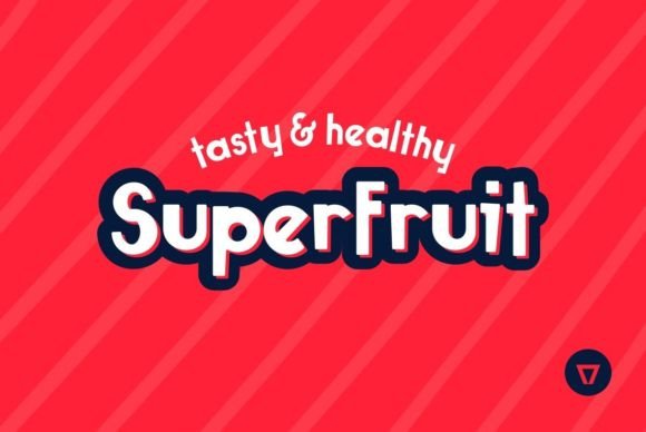 Superfruit: A Display Font That Makes Your Headlines Pop